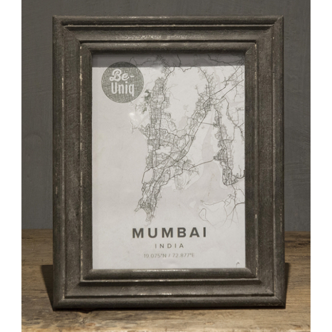 Fotolijst Mumbai L | Cement - 40 x 31 x 2 cm - foto  21 x 30 cm