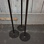 # Set 3 vloerkandelaar metaal | Castle - afm ca. 14 x 14 x 100 cm