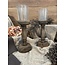 # Kandelaar Joel S | incl. glas - per stuk - 12 x 12 x 32 cm