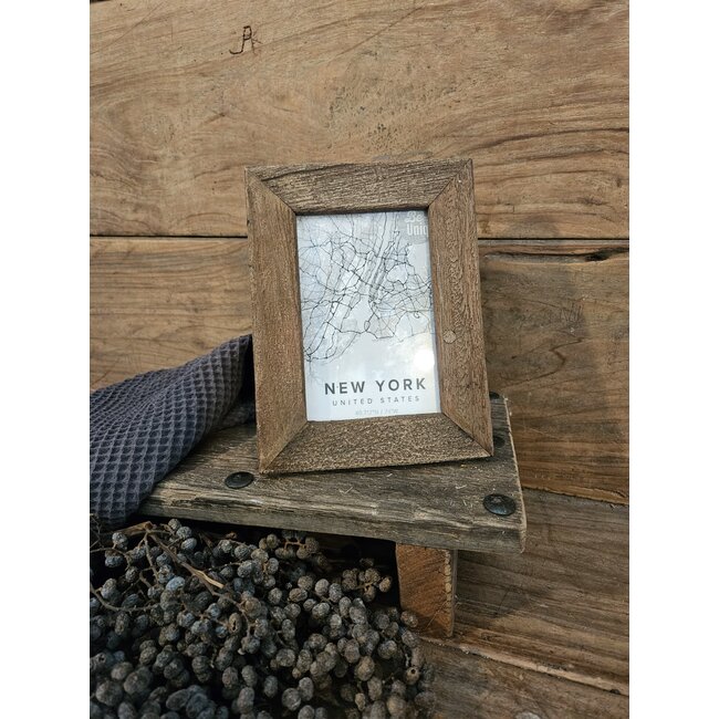 # Fotolijst Sand Small | rustiek verweerd - 15 x 2 x 20 cm - voor foto 10 x 15 cm