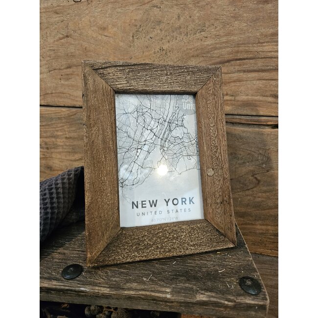 # Fotolijst Sand Small | rustiek verweerd - 15 x 2 x 20 cm - voor foto 10 x 15 cm