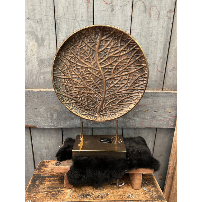 # Ornament rh Lasey S brons-L35B12H46,5CM