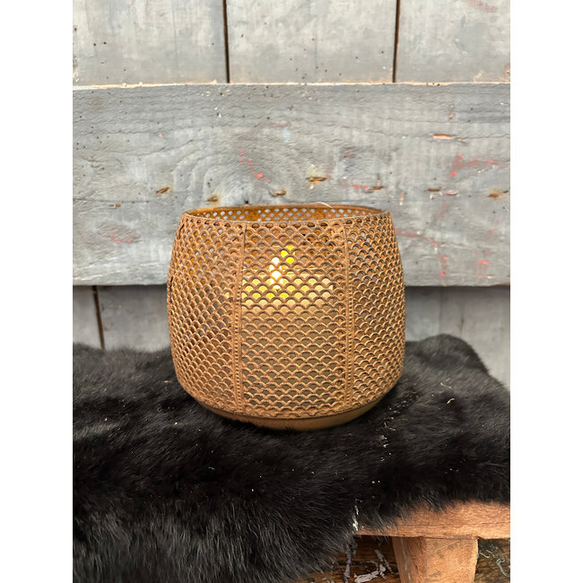 # Theelichth ro Elvira M roest-L16B16H13CM