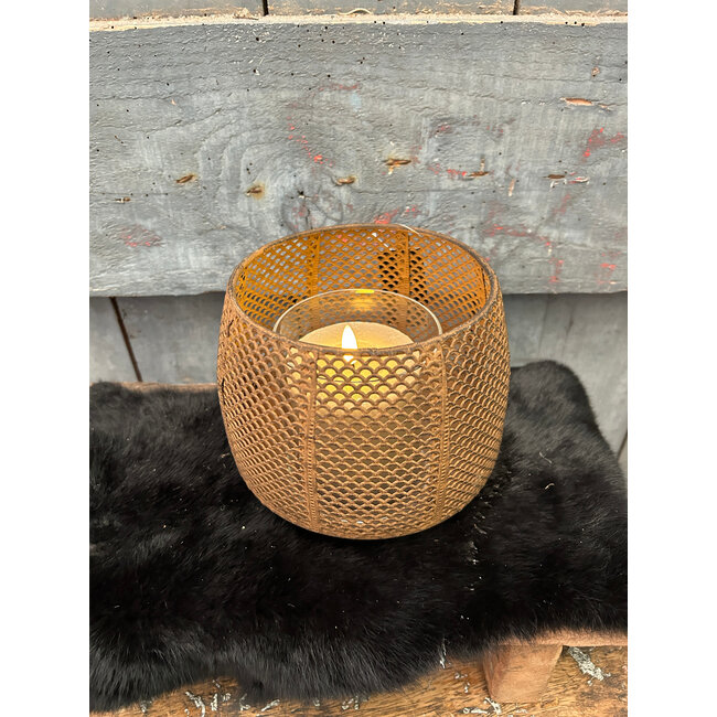 # Theelichth ro Elvira M roest-L16B16H13CM