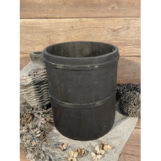 # Mix - Houten ton/bus/pot - zonder deksel - per stuk