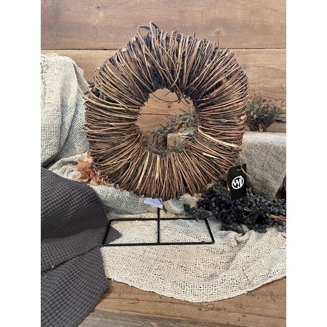 # Bruine krans 29 cm