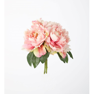 Peony Bouquet x3 22cm