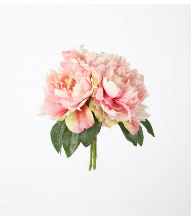 Peony Bouquet x3 22cm