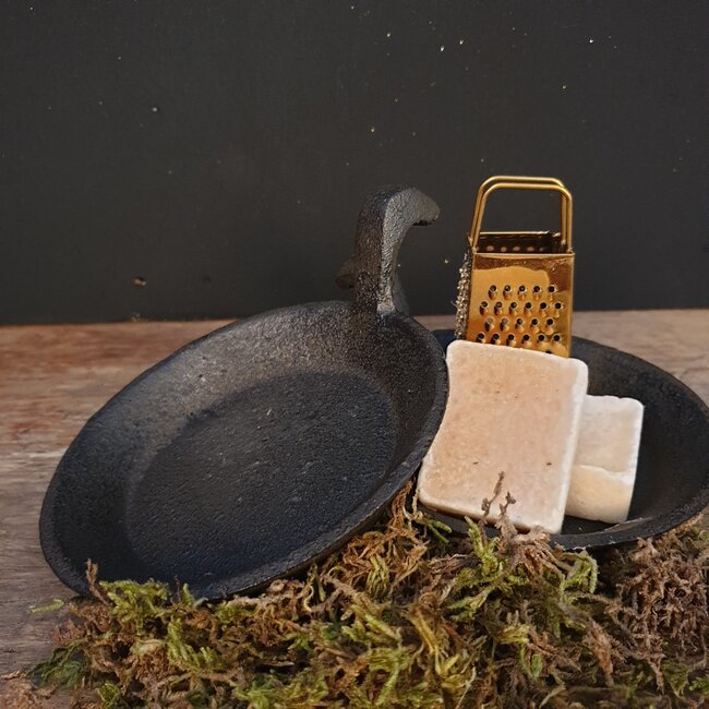 Kandelaar rond "Blaker" 12x15,8x5,5cm - excl. deco - per stuk