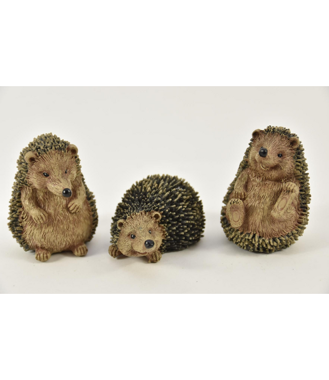 POLY EGEL 3 ASS. 12 CM - per stuk