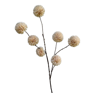 # pompom spray x 7 lg 98 cm cream