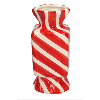 # Vase Candy 9x9x20 red