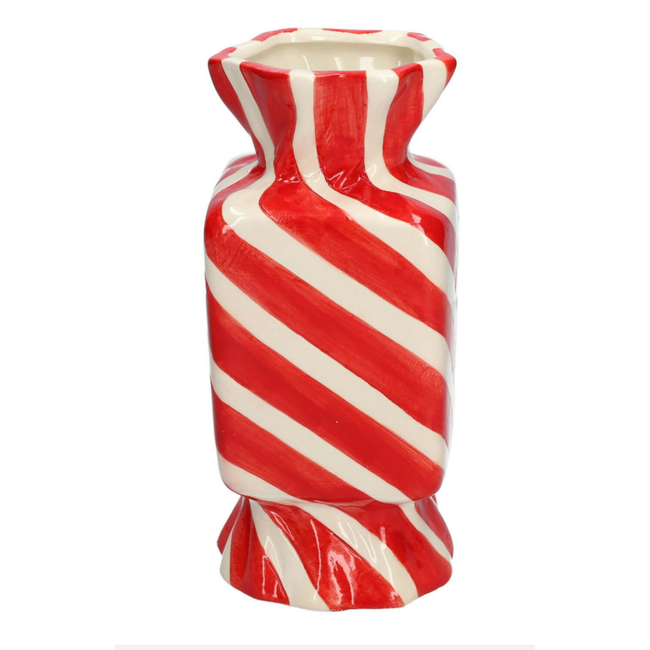# Vase Candy 9x9x20 red