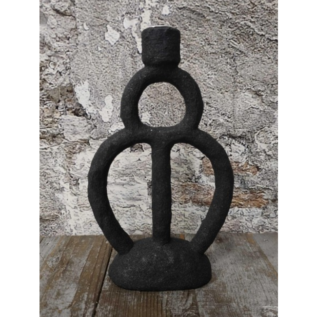 Pors kandelaar 16x7x26cm