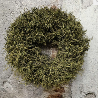 Iron bush wreath naturel 30cm