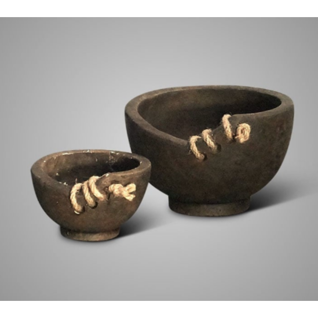 # Tealightcup Majestic Brown D.17 H.11 - grootste per stuk