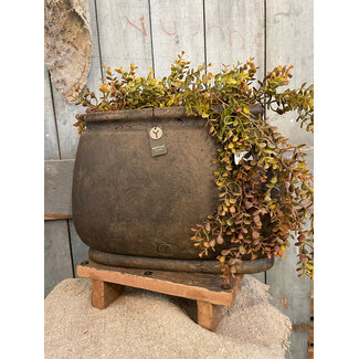# Planter Oval Luxury Majestic Brown L 48X20X34
