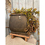 # Planter Oval Luxury Majestic Brown L 48X20X34