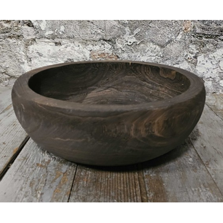 # Wood schaal D35xH10cm