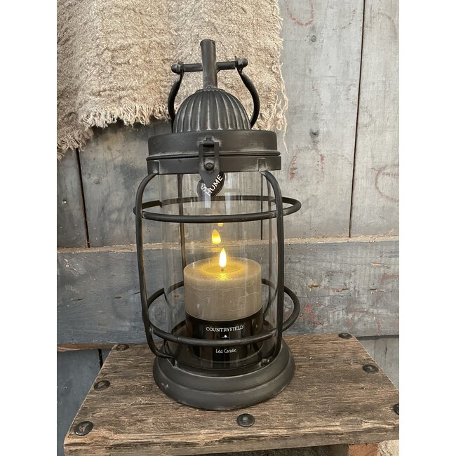 # Zago stal lantaarn 20x39cm (excl. kaars)