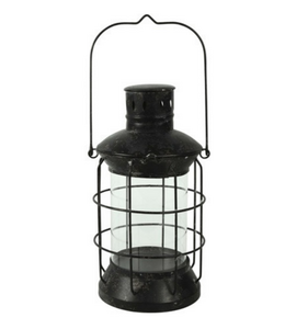 Countryfield Lantaarn Nedolf L zwart-L17,5B16H33,5CM