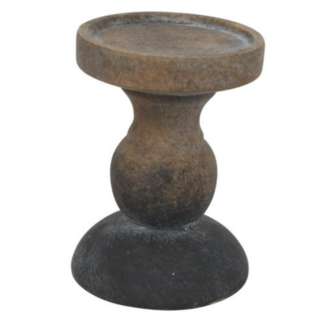 Countryfield # Kandelaar ro Reuben M grijs-L11,5B11,5H16CM