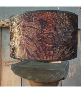 Goudblad - KKL - lampenkap - 30x30x17cm