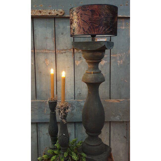 Goudblad - KKL - lampenkap - 30x30x17cm