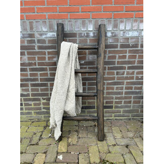 ## wordt niet verzonden - Houten decoratieladder S 50 x 7 x 120