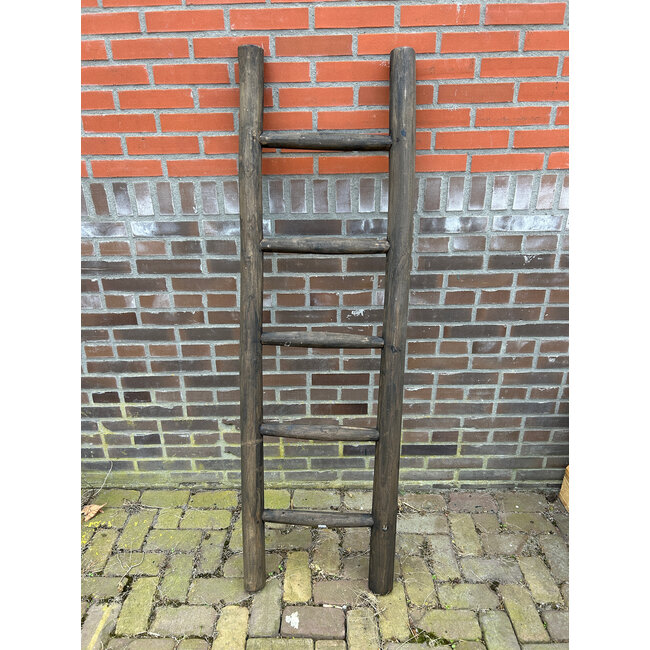 ## wordt niet verzonden - houten decoratieladder L 50 x 8 x 160