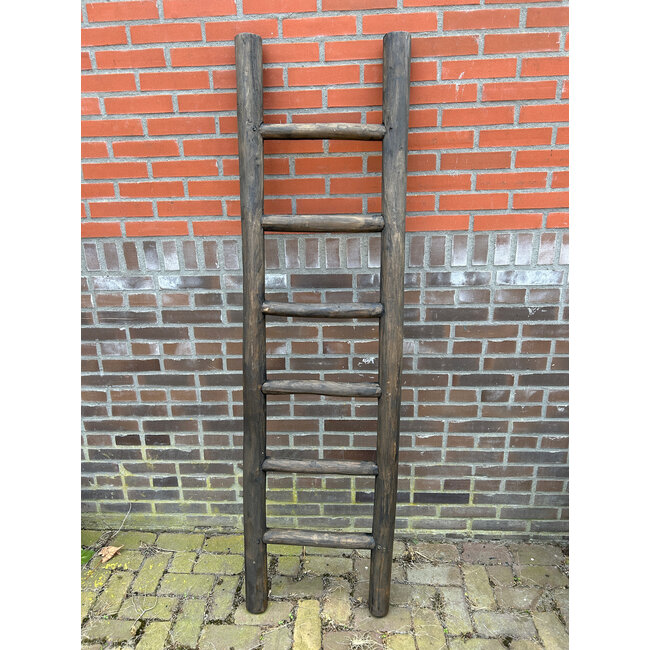 ## wordt niet verzonden - houten decoratieladder XL 50 x 8 x 180