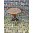 # donkere houten wijntafel S 45 x 45 x 66