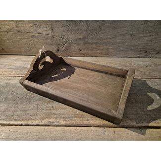 # Houten dienblad S 30 x 22 x 4