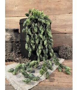 Countryfield @ Humulus Lupulus (Hop) ro groen-L105B15H15CM - Hanger hop - kunst