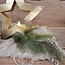 # D555 - Tak dennegroen - kunst - 5x11x36cm