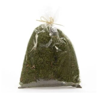 Mos naturel - geprepareerd - droog in zakje -  L.2cm W.15cm H.20cm