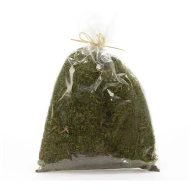 # Mos naturel - geprepareerd - droog in zakje -  L.2cm W.15cm H.20cm