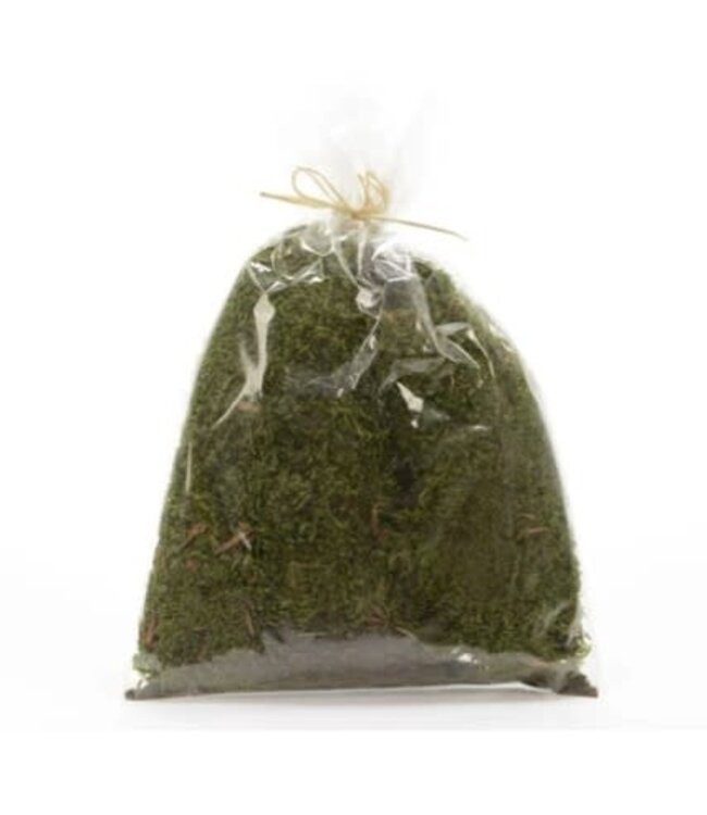 # Mos naturel - geprepareerd - droog in zakje -  L.2cm W.15cm H.20cm