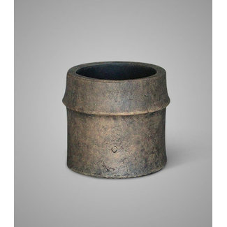 # wordt niet verzonden - Planter Basic Edge Majestic Brown S D.18 H.12