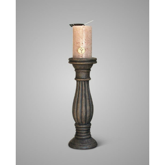 # Candleholder Lines Luxury Maj. Brown L D.11 H.32