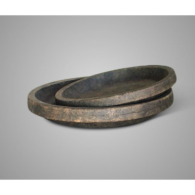 # Plate Basic Majestic Brown D.30 H.6 - kleinste