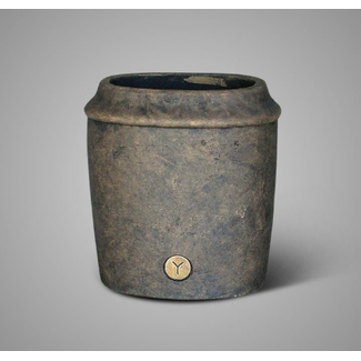 # Planter Oval Edge Luxury Majestic Brown M 23x15x25