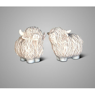 # Afgeprijsde artikelen verzending eigen risico # Scottish Highlander BRYNXZ Majestic Taupe D.17-16 - per stuk - kromme hoorn