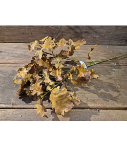 Oak leaf spray - bruin - 80 cm