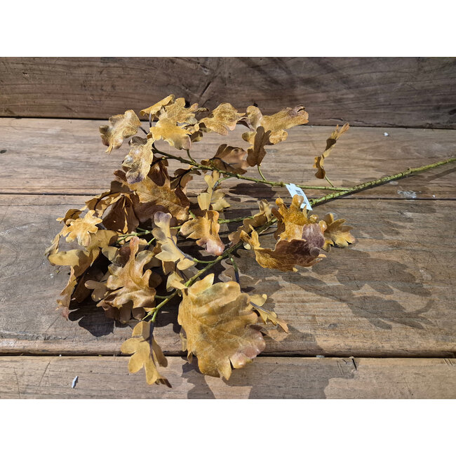 ## Oak leaf spray - bruin - 80 cm