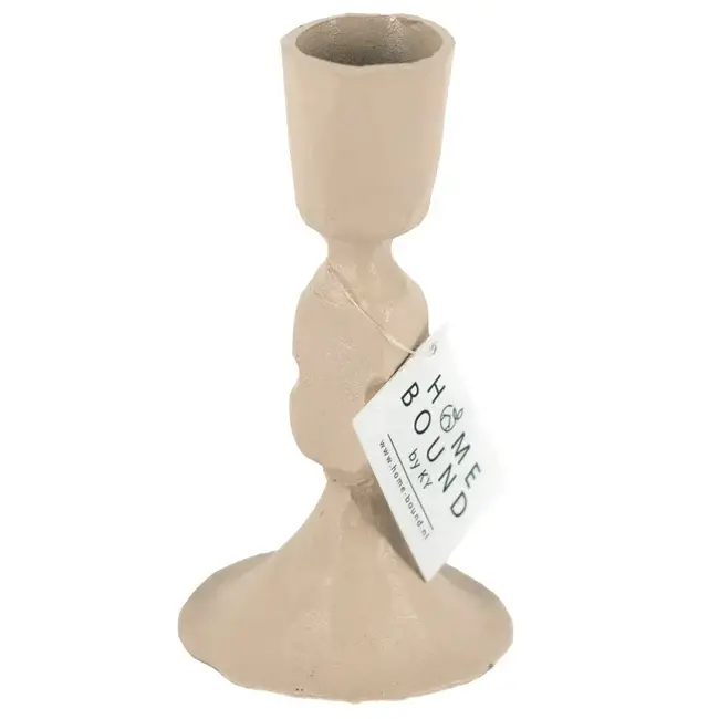 # Kaarsenstandaard sand - 5 x 10 cm