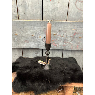 # Kaarsenstandaard zwart - 6 x 13 cm