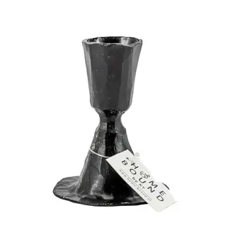 # Kaarsenstandaard zwart - 7 x 8 cm