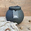 Still # 3174 - Zwarte ronde vaas "Kendil" 14 cm - S