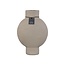 # Wordt niet verzonden - 46050 - Bol Vase Oval L Taupe